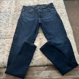 Classic Blue Women's Jeans AG Farrah Skinny